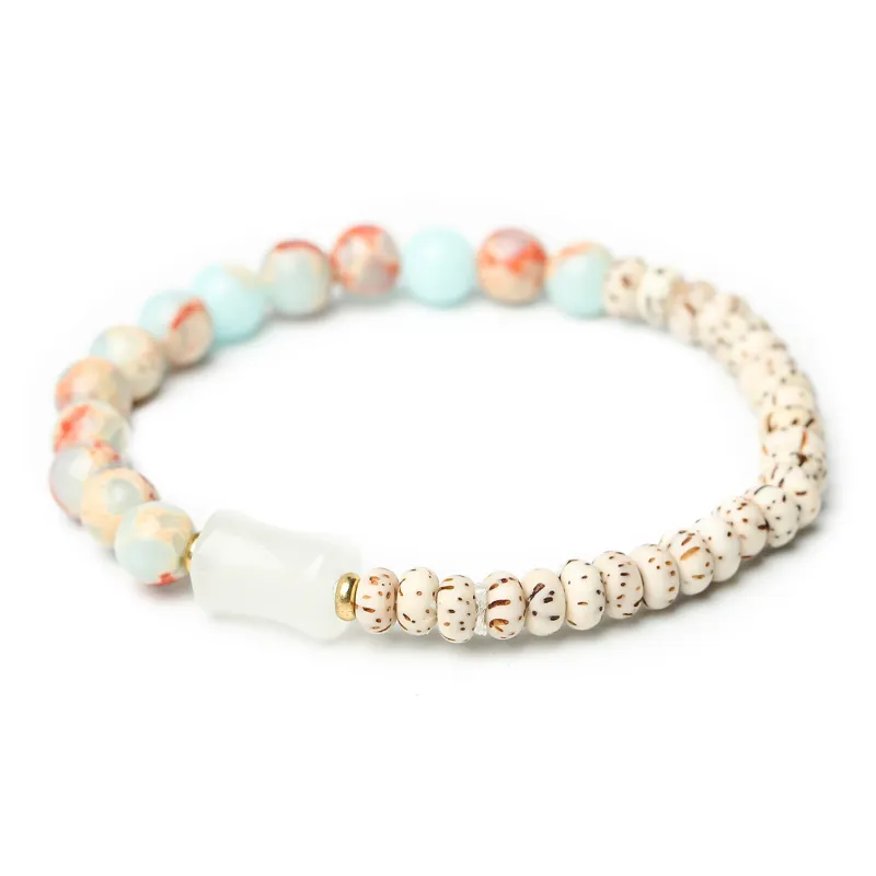 Honki Star Moon Bodhi Seeds Bracelets Unisex-0