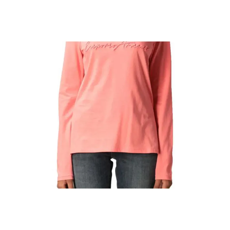 EMPORIO ARMANI T Shirts Women's Pink-4