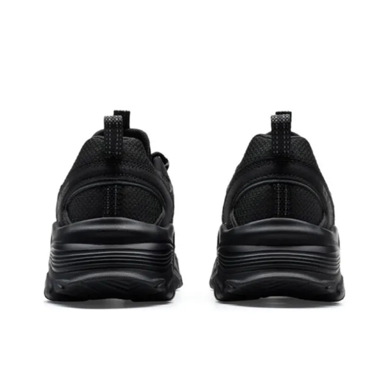 XTEP Non slip Wear resistant Shock Absorption Low Top Outdoor Shoes Women's Black-4