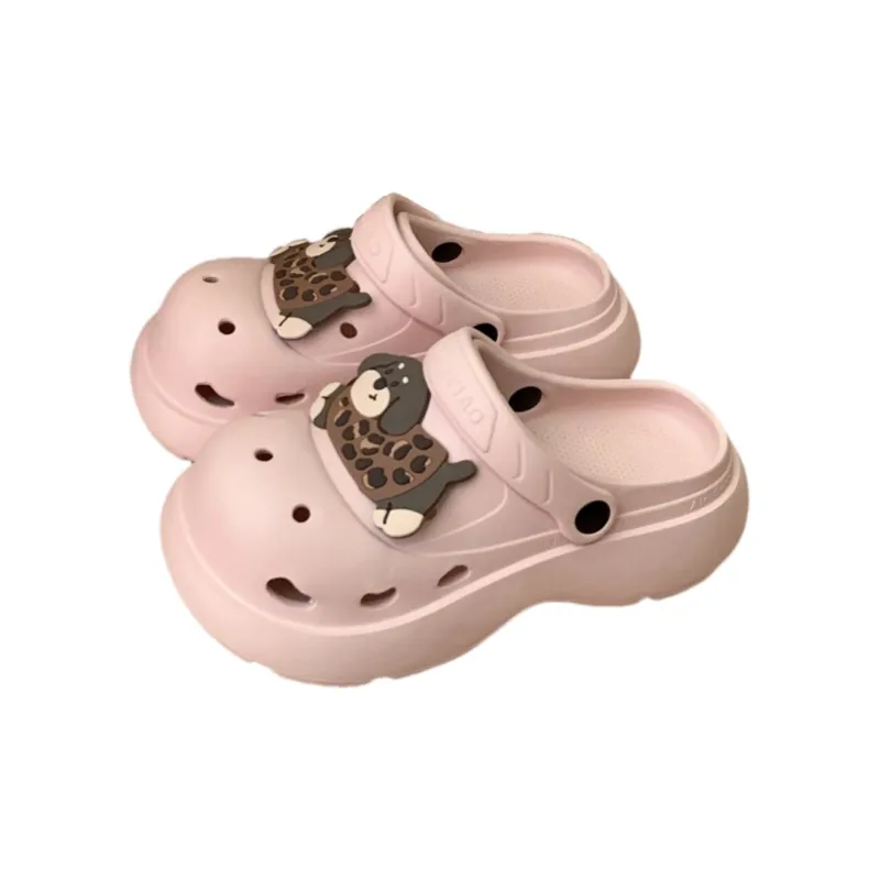 Thin Strips Slippers Women's, Black Brown-9