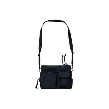 UNDEFEATED Polyester Crossbody Bag Shoulder Bag Medium Size Unisex Black