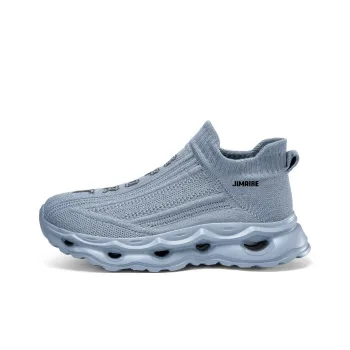 King Jinmai Anti Slip And Wear Resistant Lightweight Mid Top Casual Shoes Unisex