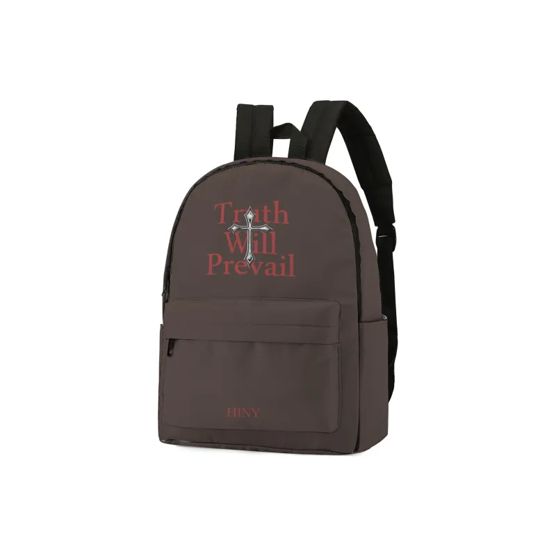 HINY Polyester Backpack 13 Inch Laptop Bag Regular Unisex White-43