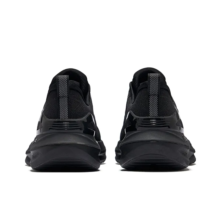 Erke Sky Horse 3.0 Cushioning, Breathable, And Resilient Design Low Top Sprint Running Shoes Men's Jet Black-3