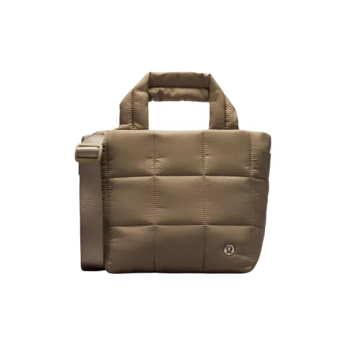 Lululemon Nylon Tote Bag Shopping Bag Shoulder Bag Crossbody Bag Handbag Mini Women's Deer Umber