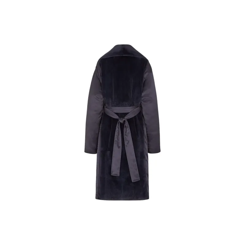 FENDI SS25 Coats Oversized Fit Women's Gray-1
