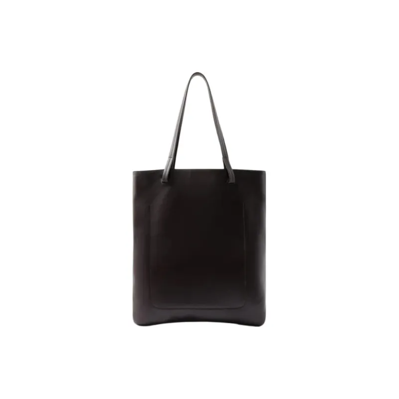 SOEUR Cow Leather Shoulder Bag Women's Ebony-2