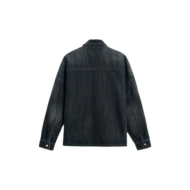 ZARA New Year Shirts Men Blue-1