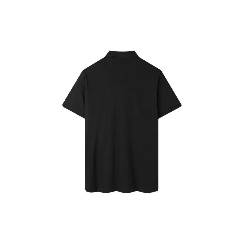 HLA Polo Shirts Men Black M5-1