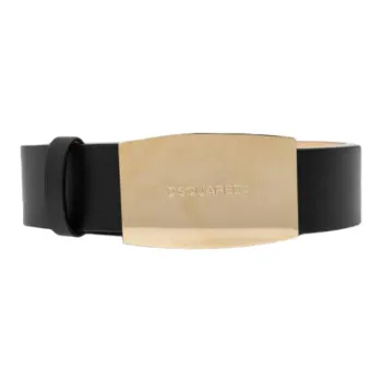 DSQUARED 2 Leather Belts Unisex Black  