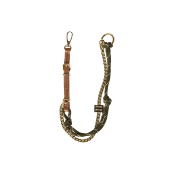 MIU MIU Logo plaque Multi chain Keyrings