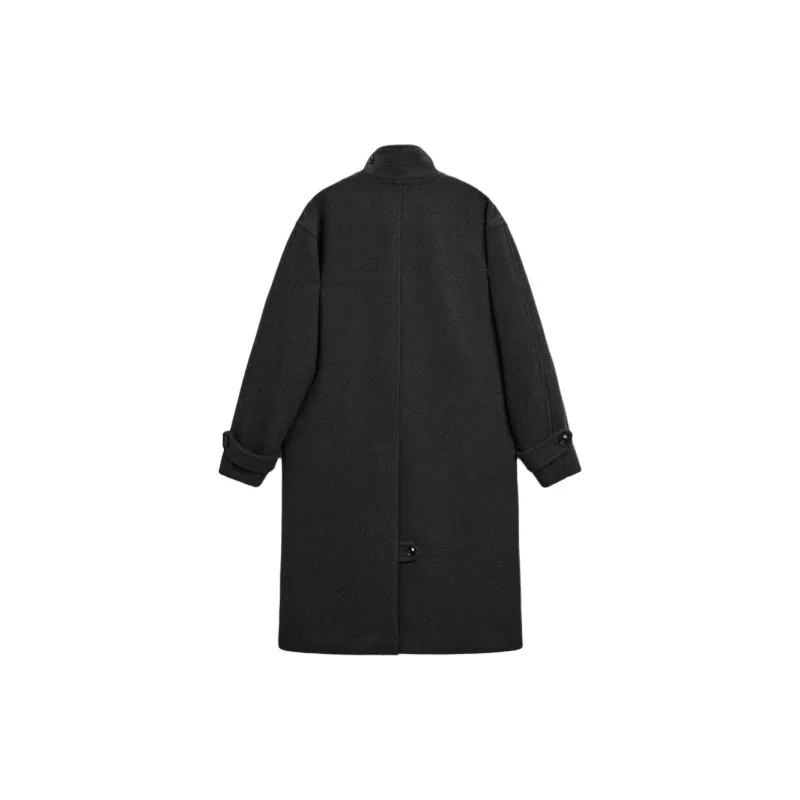 ZARA Coats Men Coal Gray-1