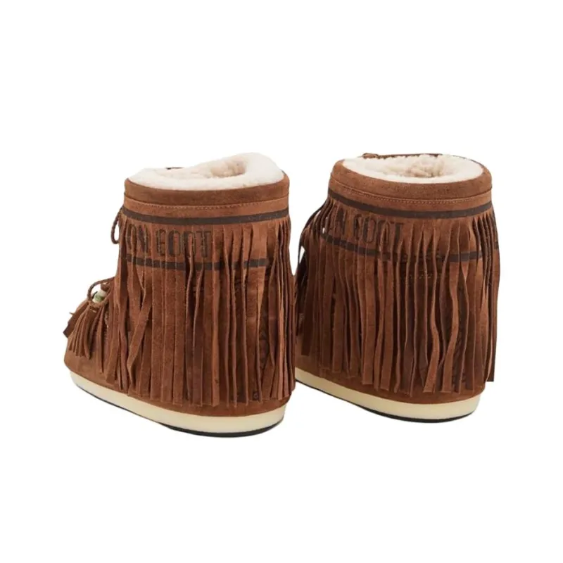 Moon Boot x Alanui Ankle Boots Women's Brown-3