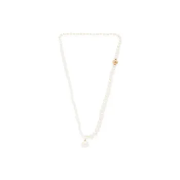 SOPHIE BILLE BRAHE Recycled Gold Freshwater Pearl Gold-Plated Necklaces Women's White