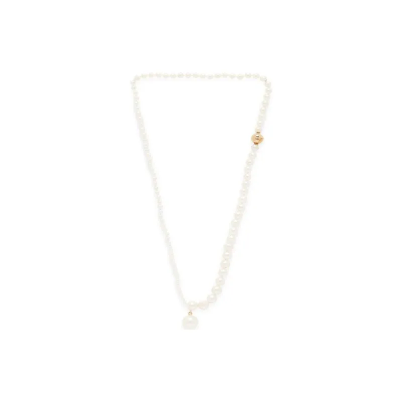 SOPHIE BILLE BRAHE Recycled Gold Freshwater Pearl Gold-Plated Necklaces Women's White-0