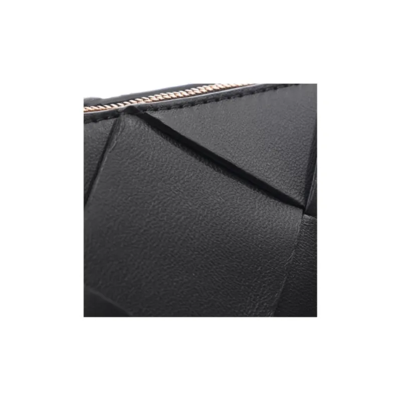 Bottega Veneta Sheepskin Shoulder Bag Women's Black-7