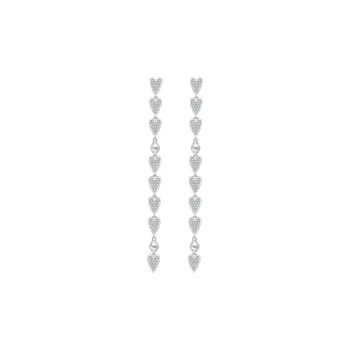 BABYBEI 925 Sterling Silver Clip On Earrings Women's