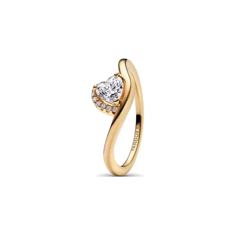 Pandora Gold-Plated Rings Women's Gold-0