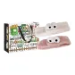 Pink+White[2 Pcs][Brand Cute Pet Design Shopping Bag]