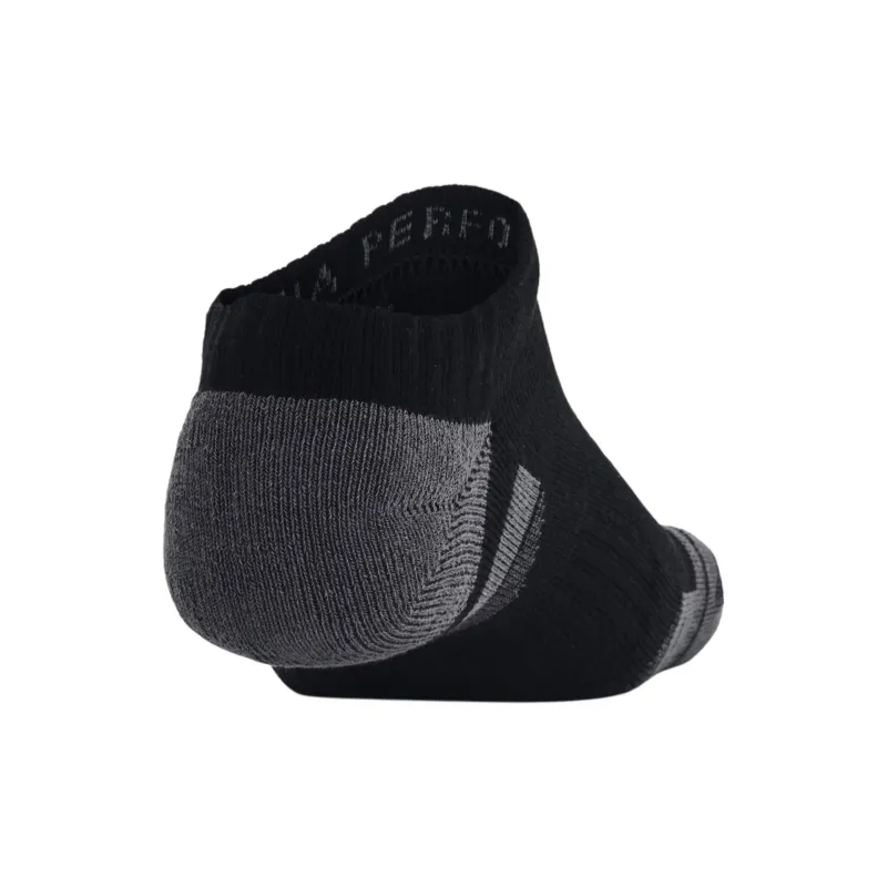 Under Armour Ankle Socks Unisex 3 Pack Black-3