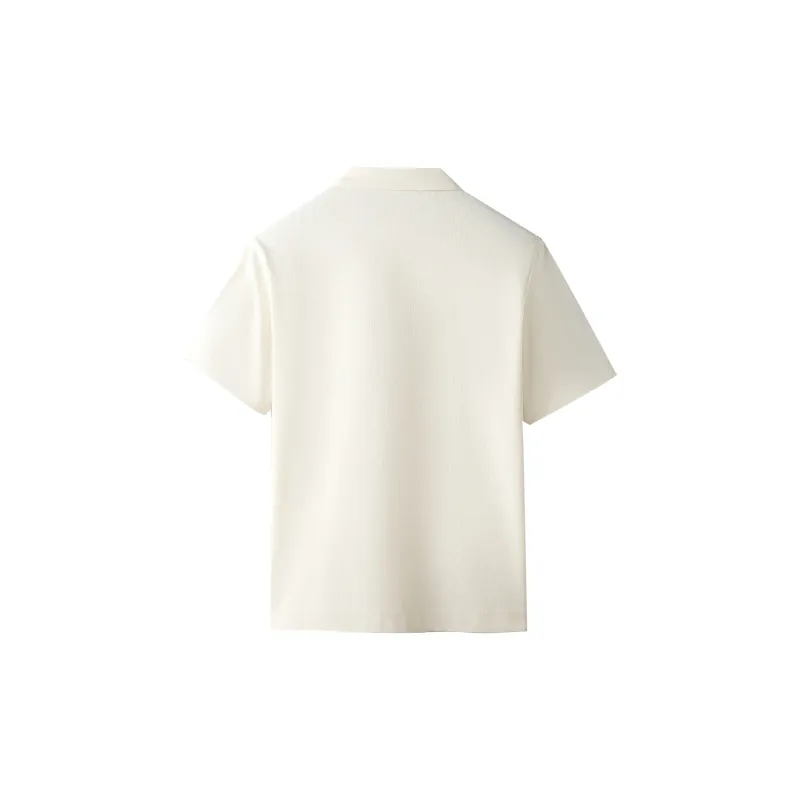 HLA Polo Shirts Men Beige Apricot K9-1