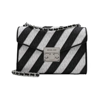 MICHAEL KORS MICHAEL KORS Luggage Collection PVC Crossbody Bag, Shoulder Bag Medium Size Women's