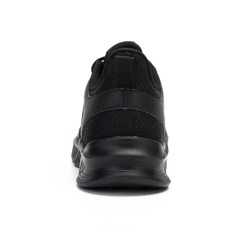 361° Wear Resistant Low Top Running Shoes Men's Black-3