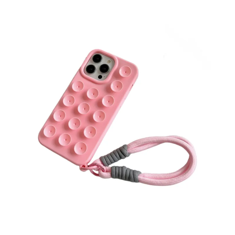 BYZ TPU Material Summer Candy Color Magnetic Strap With Lanyard Compatible With Apple 16/15/14/13 Pro Proma-3
