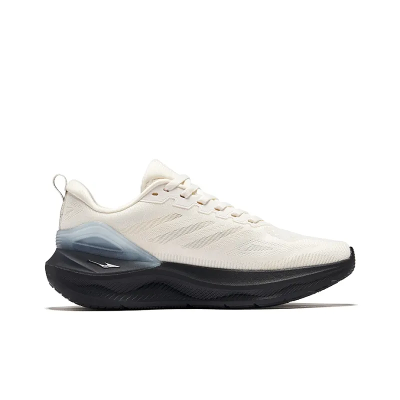 Erke Cushioning Breathable Rebound Low Top Casual Running Shoes Women's Microcrystal White-1