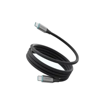 CUKTECH Magnetic Yarn 1m/1.5m Type c To Type c 6A 240W Cables CMC610