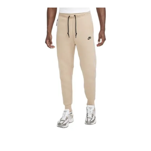Nike Knitted Sweatpants Men's Beige