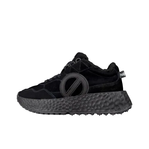 NO NAME Slip Resistant Breathable Low Top Running Shoes Women's Black