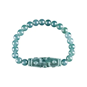 HUISHI Glutinous Jade Jadeite Bracelets Unisex