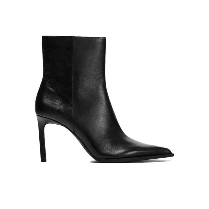 ZARA Ankle Boots 8.5cm Women's Black-2