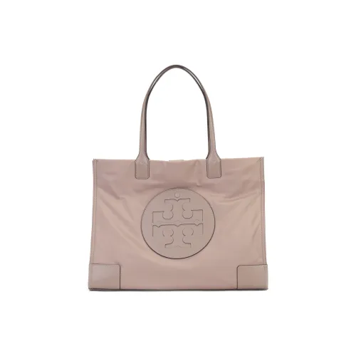 TORY BURCH Ella Polyamide Tote Bag Shopping Bag Handbag Shoulder Bag Women's Gray