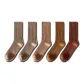 2 Light Khaki+Apricot+Earth Yellow+Sunset Orange[5 Pack]