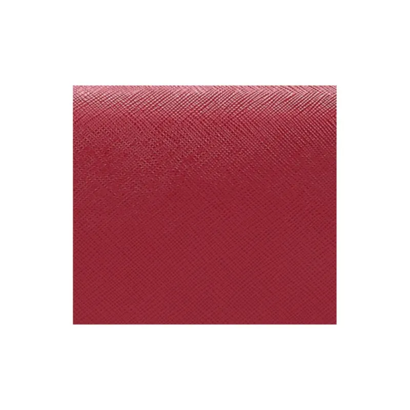 PRADA Leather Crossbody Bag Shoulder Bag Mini Women's Red-4
