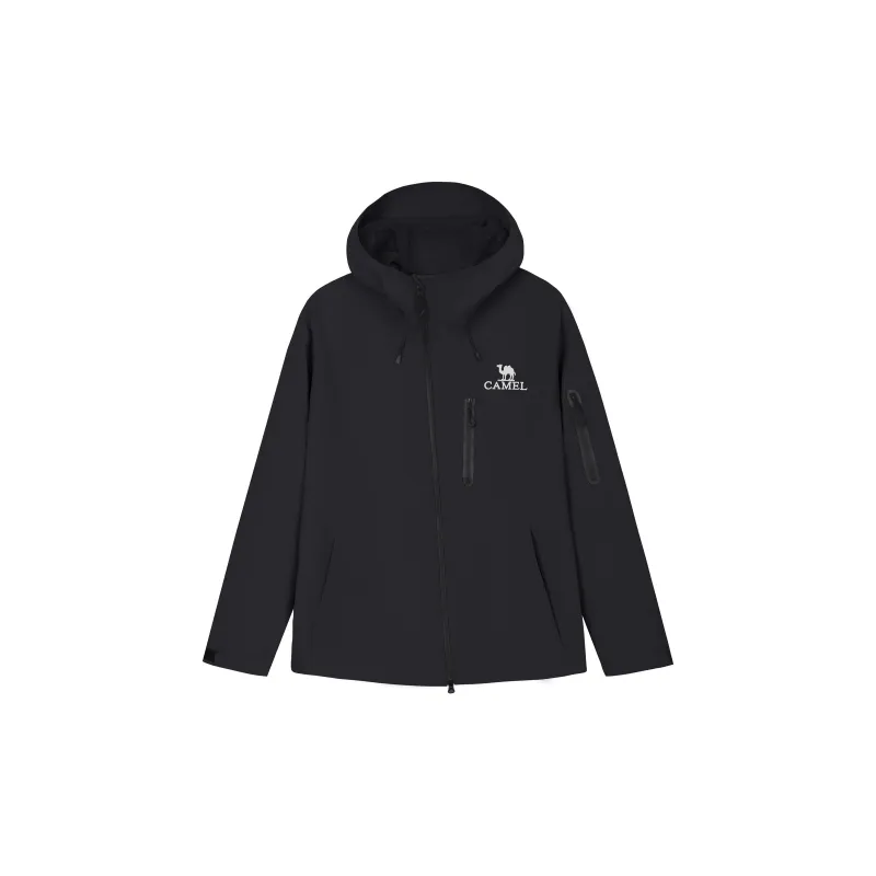 CAMEL All-weather Water-Resistant Windproof Wear-Resistant Windbreaker Jacket Unisex-0