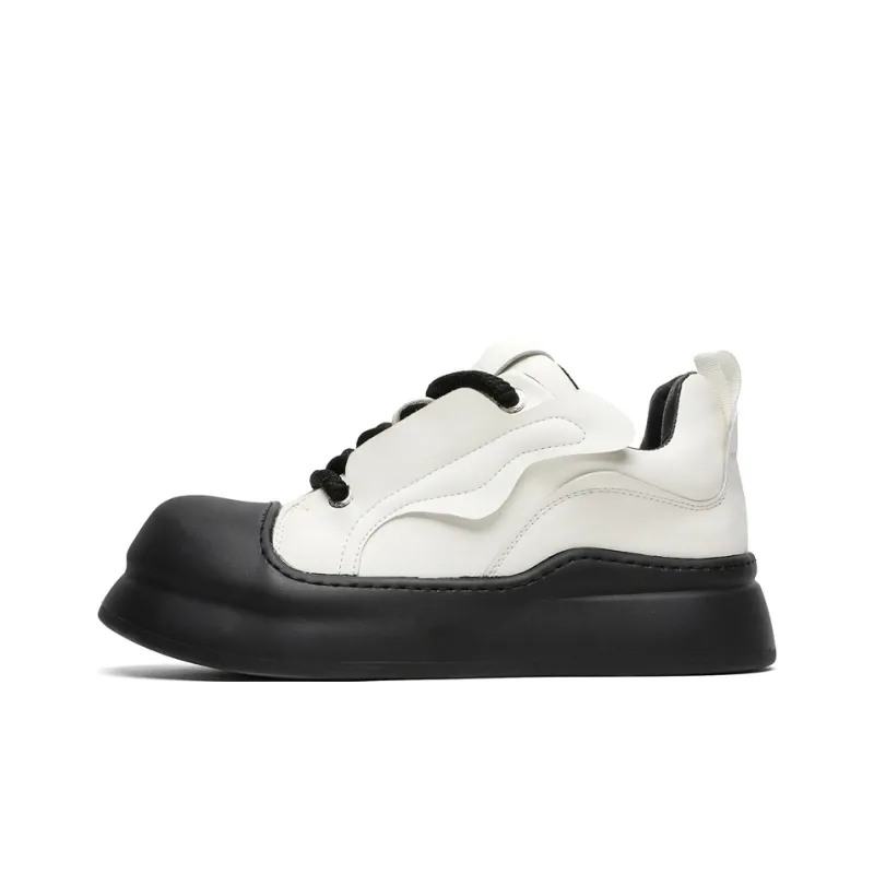 KUNGFUDEER Cool Play Collection Anti Slip Wear Resistant Low Top Skateboard Shoes Unisex-6