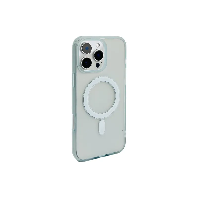 Wei Xin TPU Material Matte Magnetic Tricolor Phone Cases Compatible With IPhone 16/15 Pro Max/Apple 13/14 Pro/Max-9