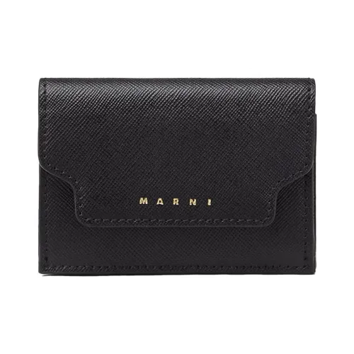 MARNI Logo Printed Folded Wallet