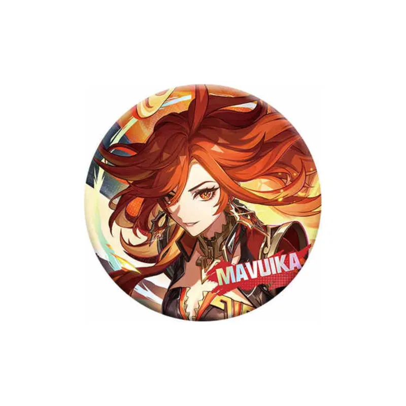 GenShin Marika/Fire God Kinnie Marlene Kazine Shinoning Chaska Theme Collection Character Genshin Badges-0