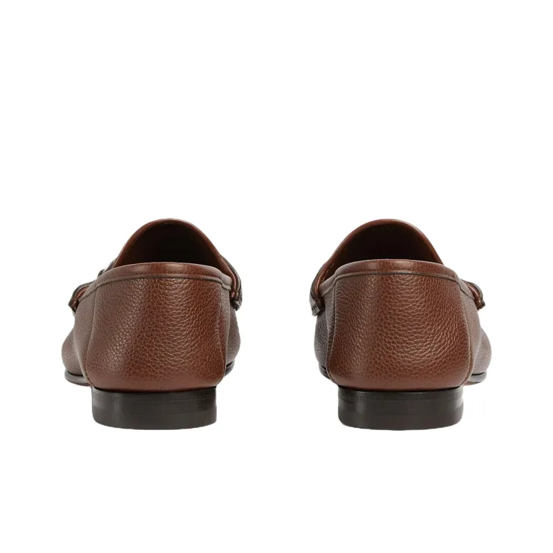 GUCCI Horsebit 1953 Loafers 1.5cm Men's Dark Brown-3