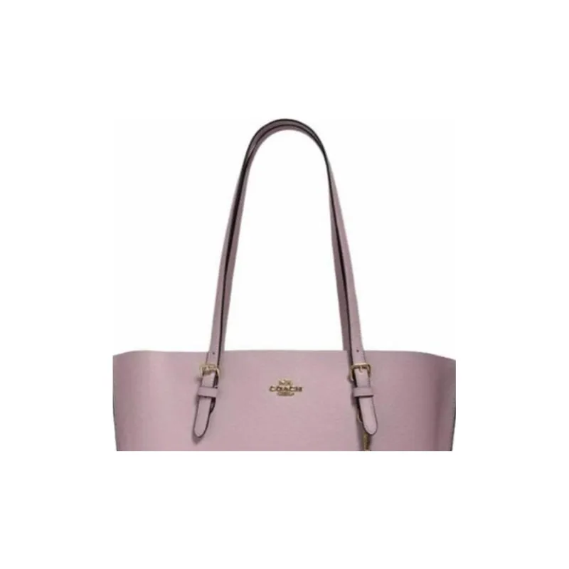 COACH Leather Handbag, Shoulder Bag Tubas Women's Pink-2