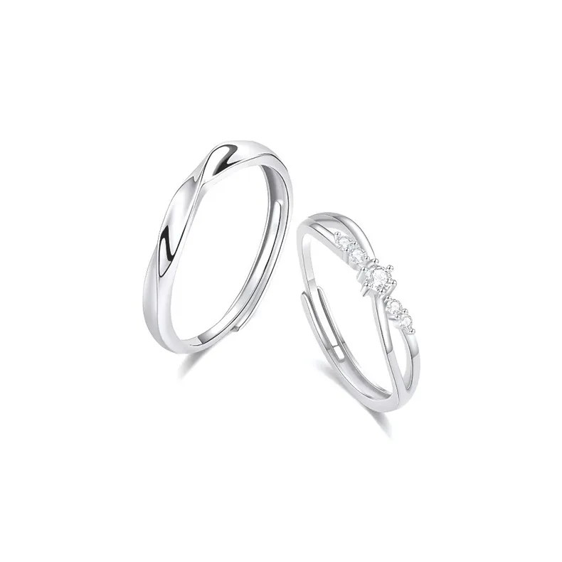 JOLLY NOTE Anniversary Love Confession Date Rings Unisex-0