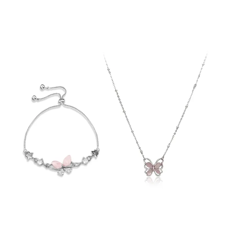 RINGLOVE Colored Glaze Necklaces Women's-0