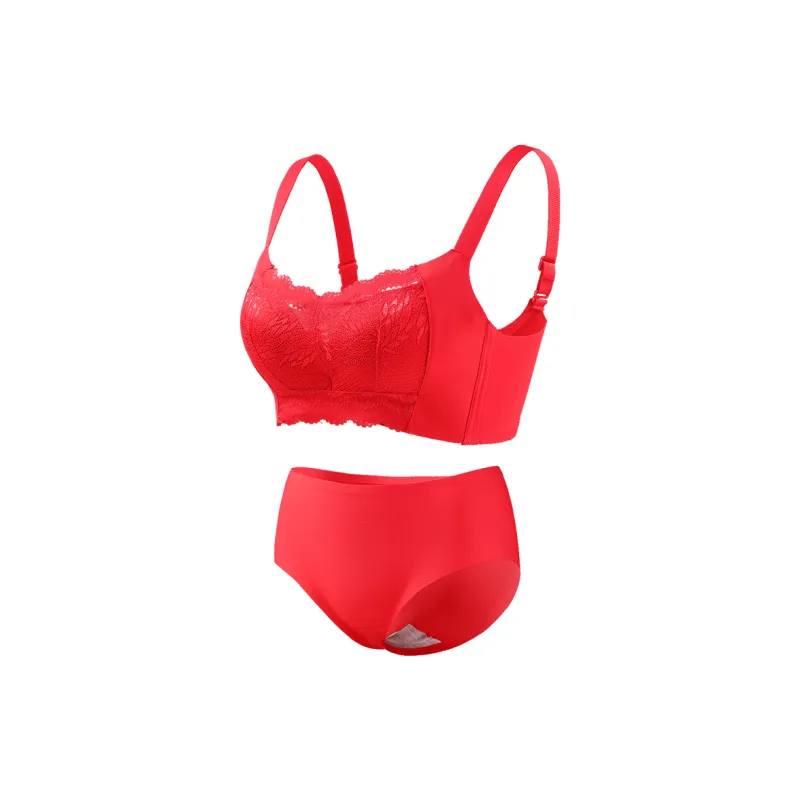 ALDOLA Underwear Set Women's Red-0