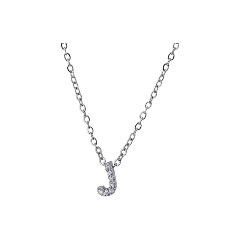 ANARTXY Zircon Surgical Steel Stainless Steel Gold Silver Necklaces Women's Gold/Silver-35