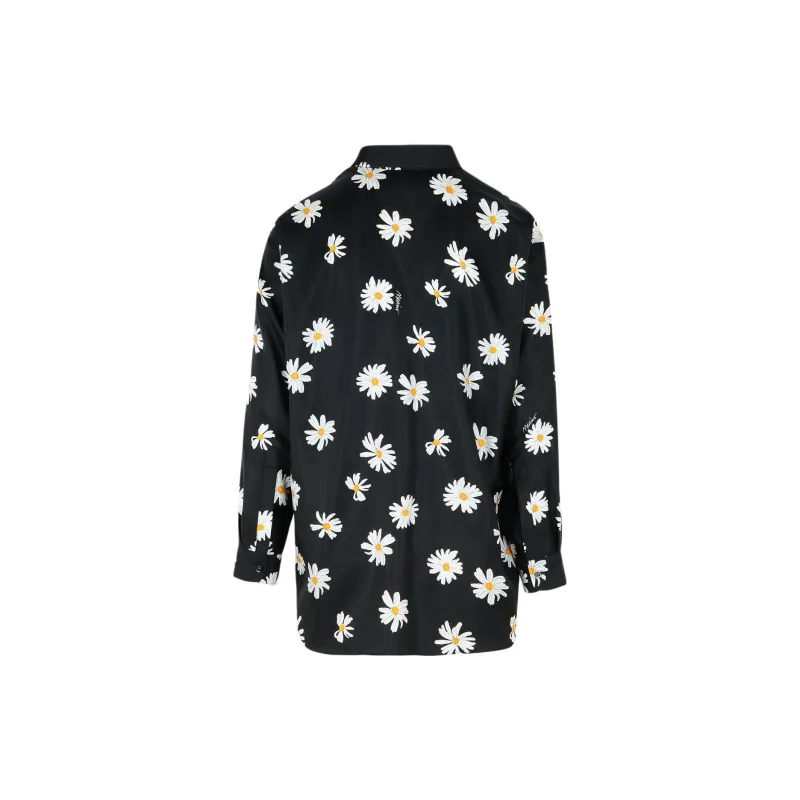 MOSCHINO Floral Printed Long Sleeved Shirt-1