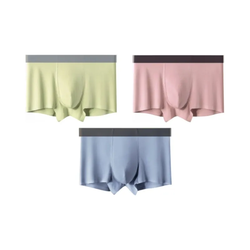 Qiao Ni Tong Underpants Men's 3 Pack-8